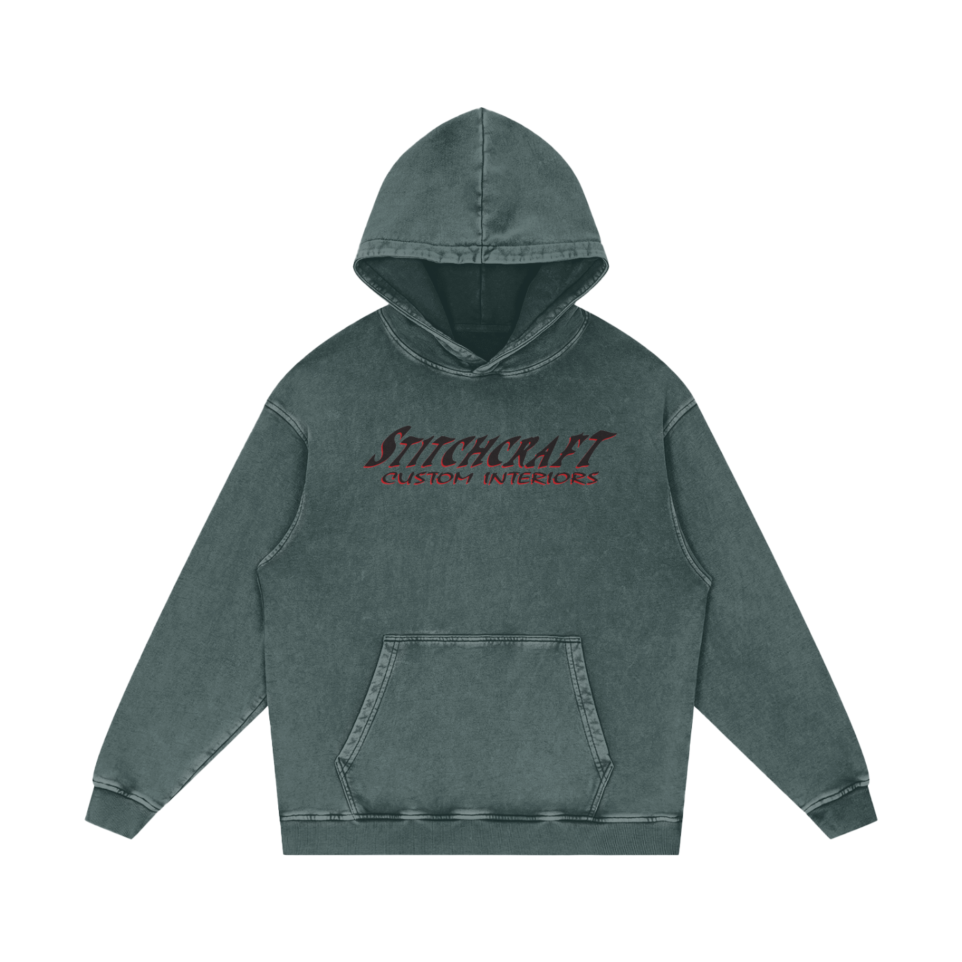 OG Logo Washed Heavyweight Hoodie