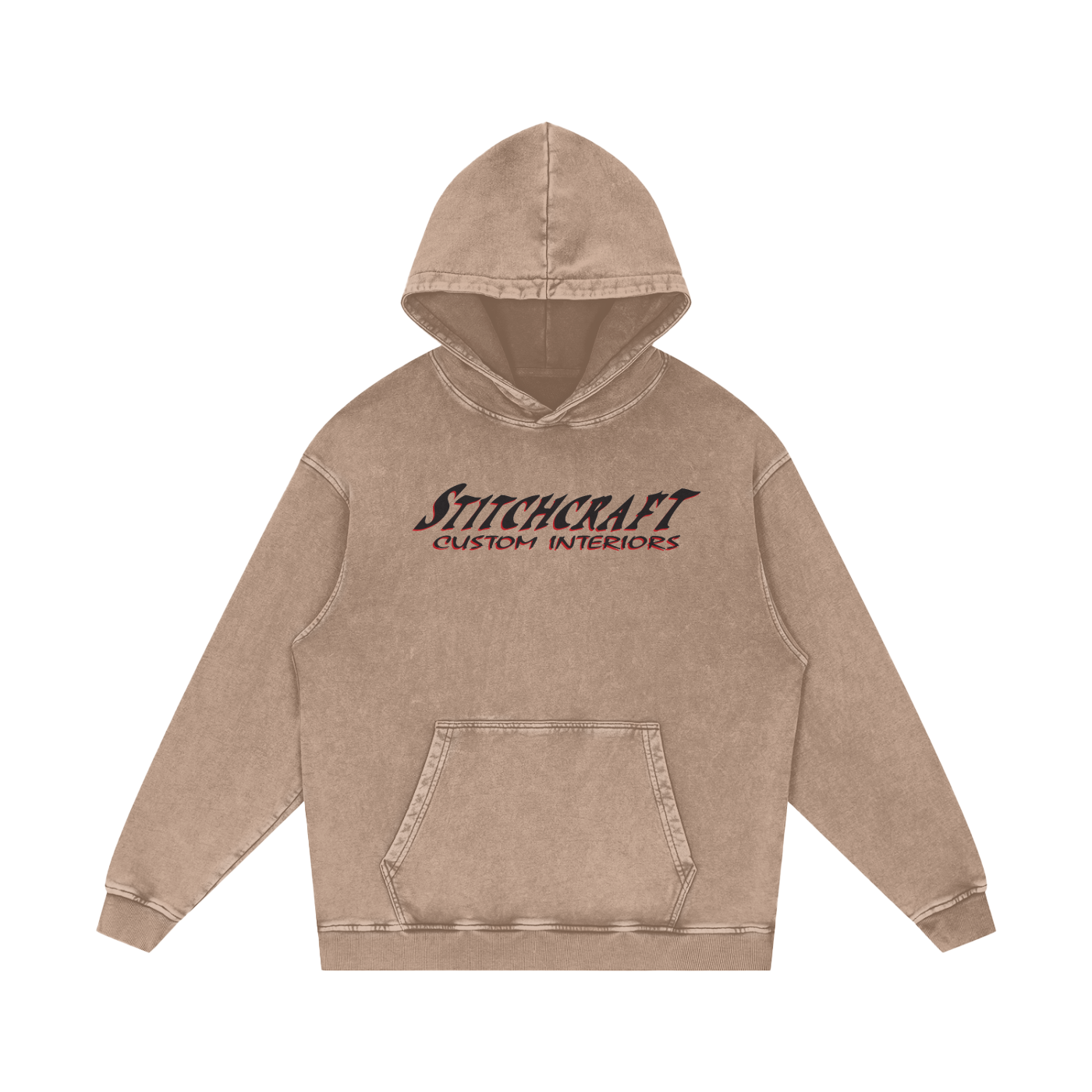 OG Logo Washed Heavyweight Hoodie