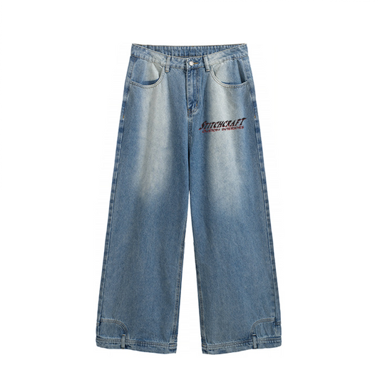 Stitchcraft Denim Wide Jeans